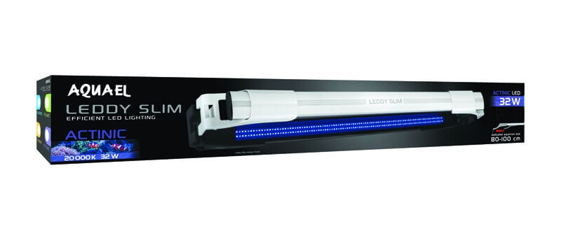 Rampa iluminación LED Leddy Slim Actinic para acuario marino