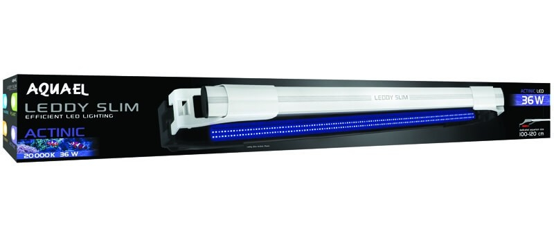Rampe éclairage LED Leddy Slim Actinic White 2.0 pour aquarium marin
