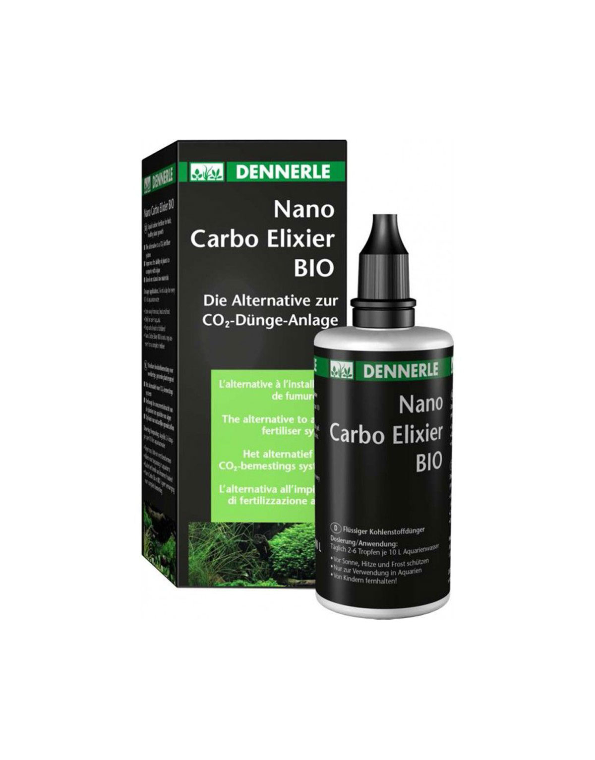 Dennerle Carbo Elixier Bio Fertilizzante carbonico liquido