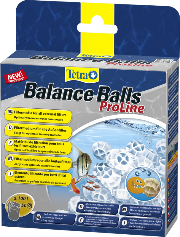 TETRA masses filtrantes Balance Balls ProLine
