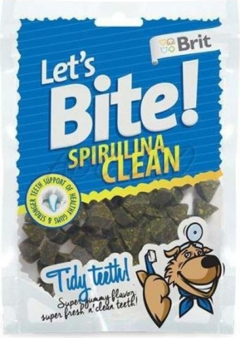 Friandises à la spiruline BRIT LET'S BITE Spiriluna Clean