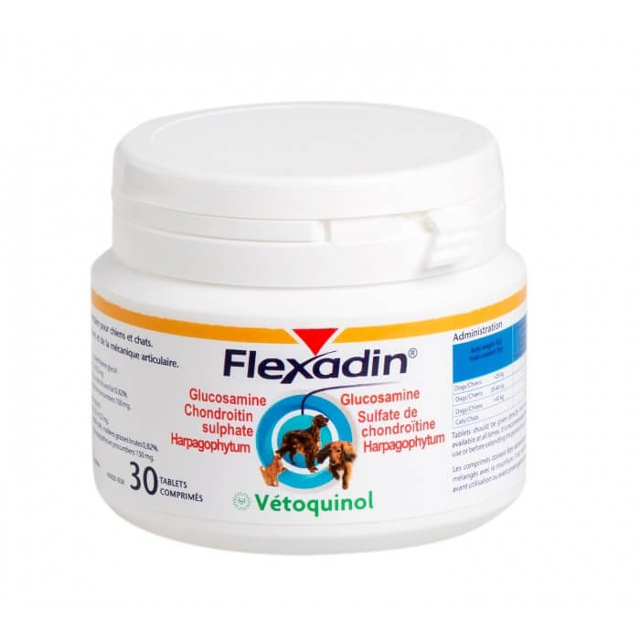 Vetoquinol Flexadin tabletten voor honden en katten