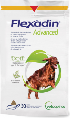 Aliment complémentaire Chien FLEXADIN ADVANCED 30 Bouchées