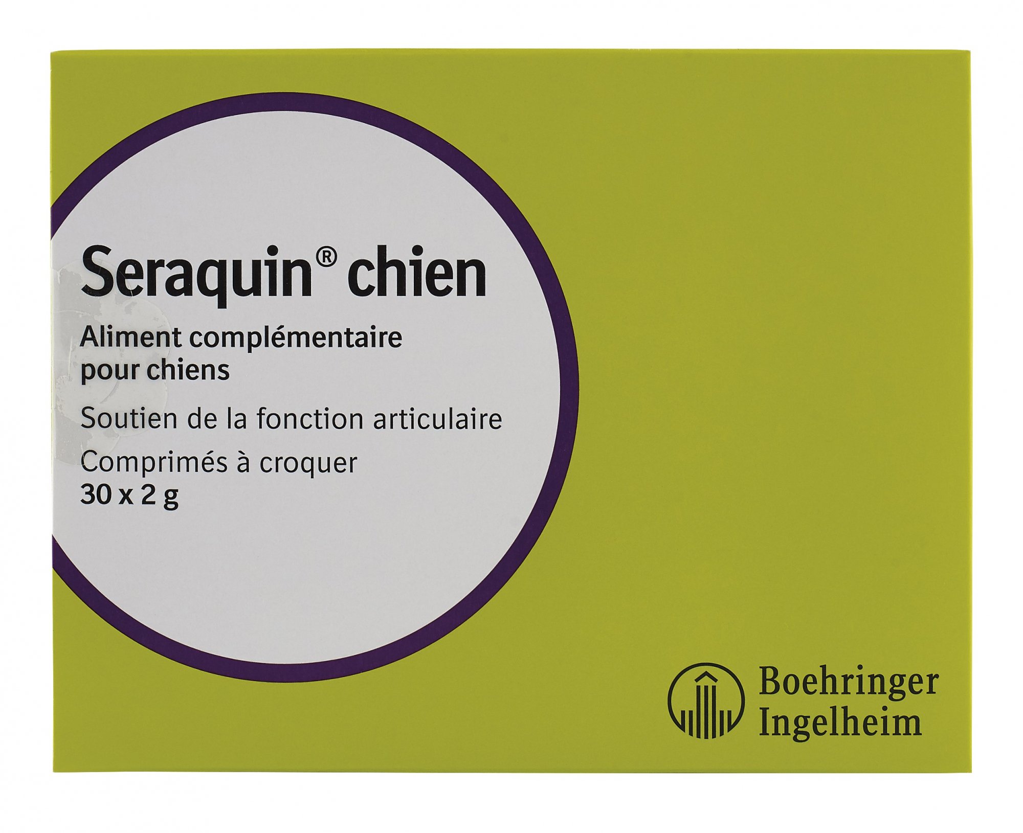 Complemento alimentar para cão Seraquin Boehringer - Complementos osteoartrite e articulações para cão