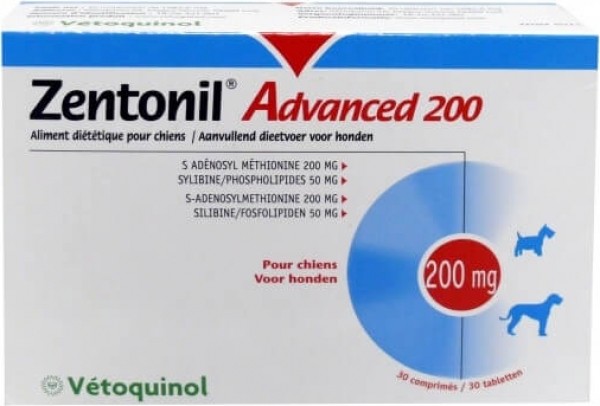 Zentonil Advanced Vetoquinol Unterstützung für Leberfunktion für Hund