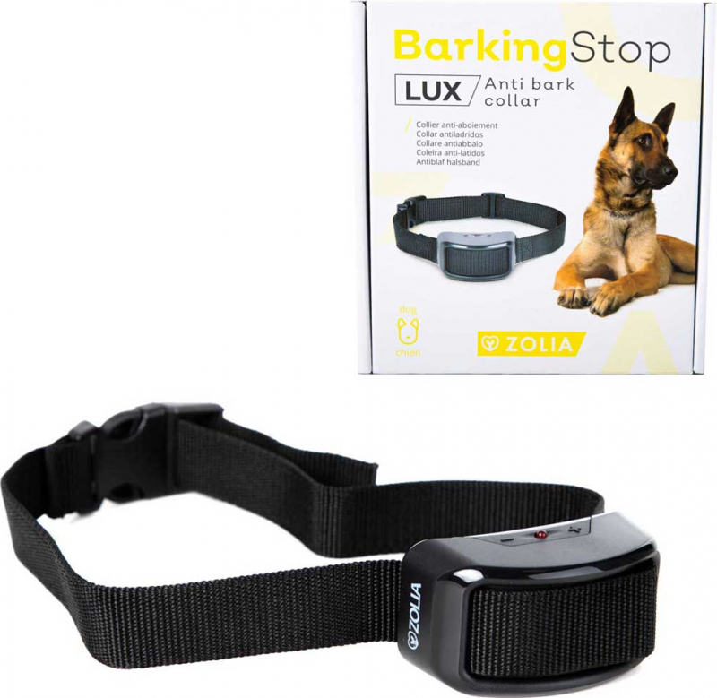 Collar antiladridos Zolia Barking Stop Lux - Estimulación electrostática