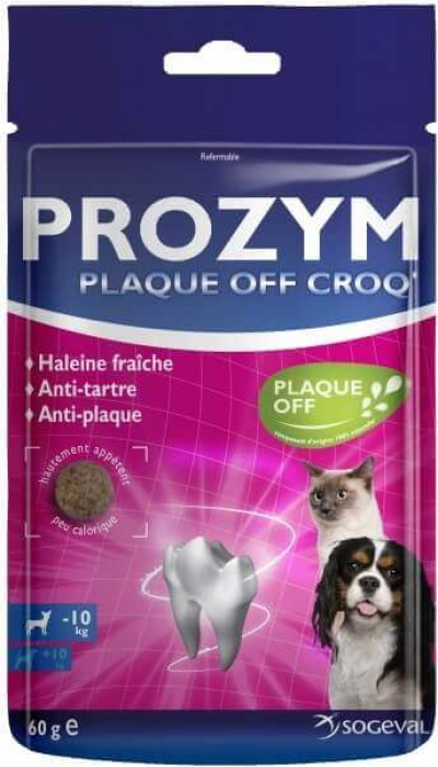 PROZYM Plaque Off Croq para perros y gatos