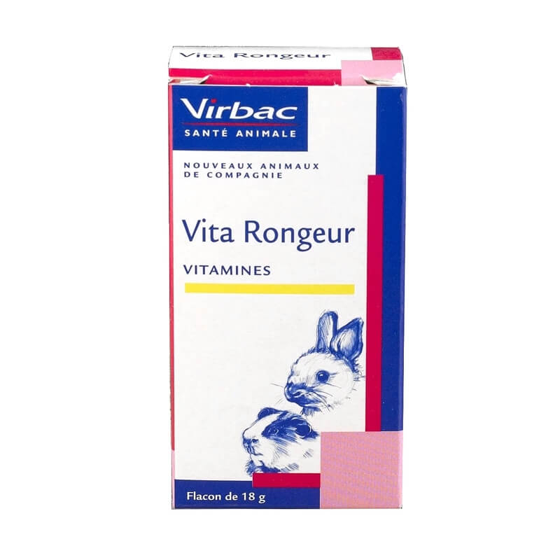 Virbac Vita Rongeur complément vitaminé pour rongeur