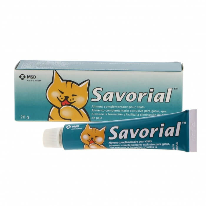 SAVORIAL complemento anti bolas de pêlos para gato