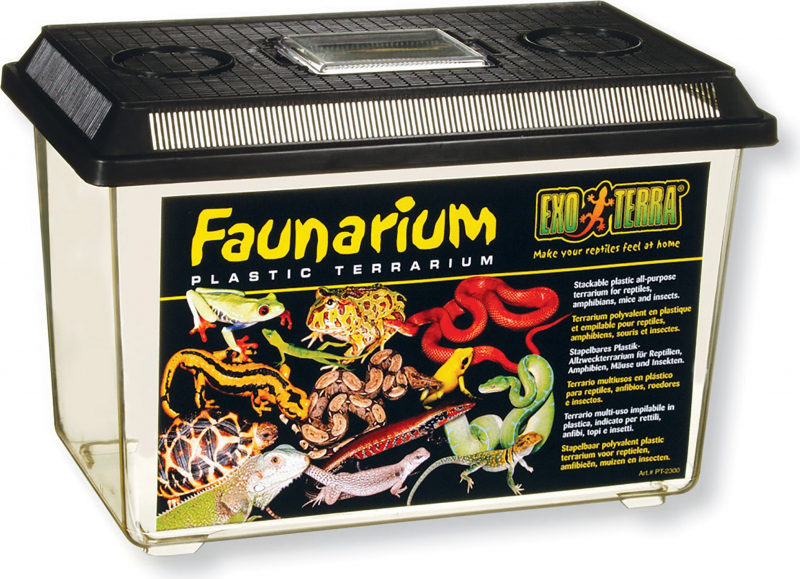 Terrarium en plastique Exo Terra Faunarium - Plusieurs tailles disponibles