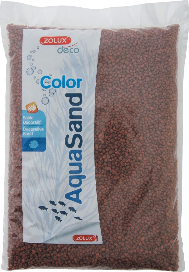 Sand Aquasand Farbe kakaobraun