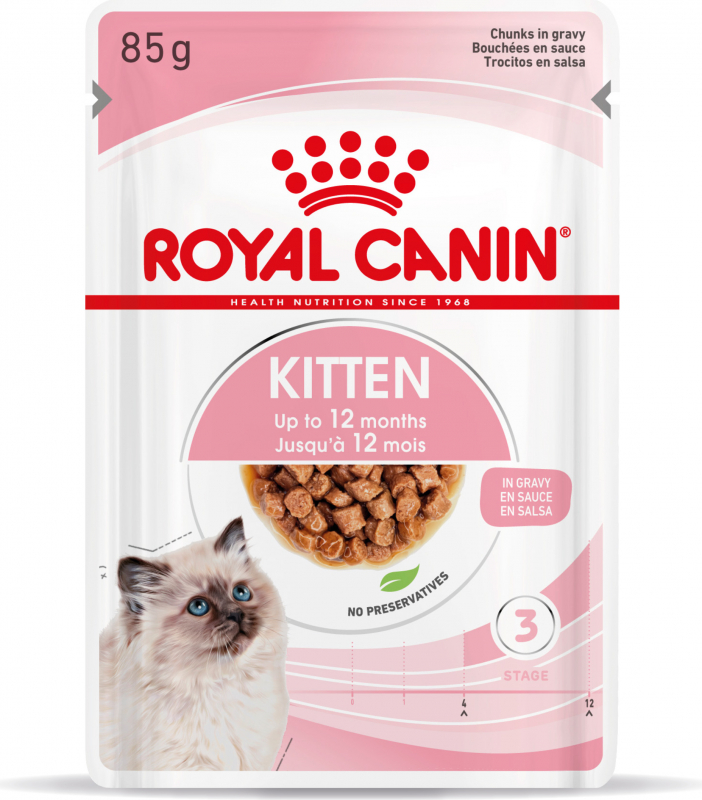 Royal Canin Instinctive Kitten Natvoer in saus