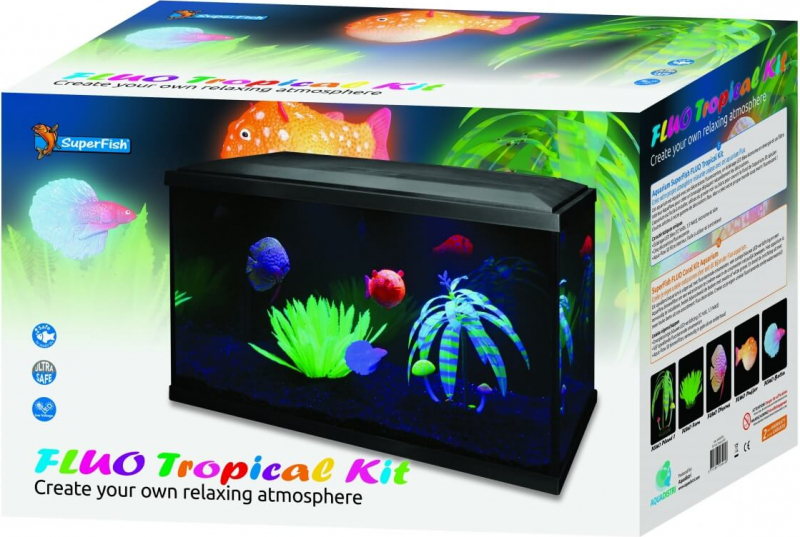 SuperFish Aquarium Fluo Tropical Kit 