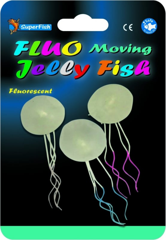 SuperFish FLUO Décoration - Fluo Méduses
