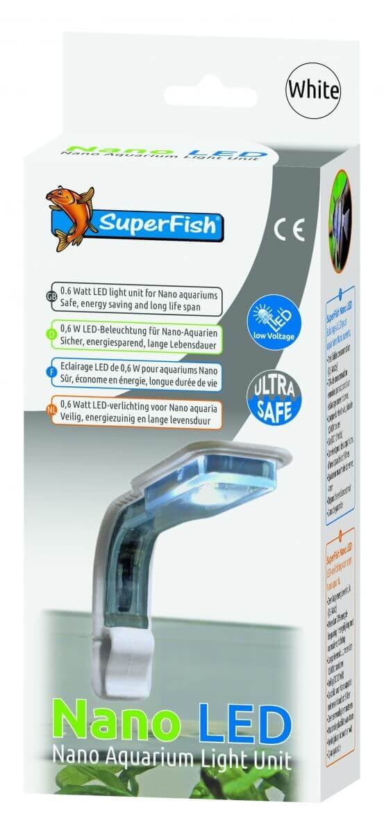 Lampe d'aquarium Led Blanc Et Bleu Nano Clip-on Éclairage Pour Les