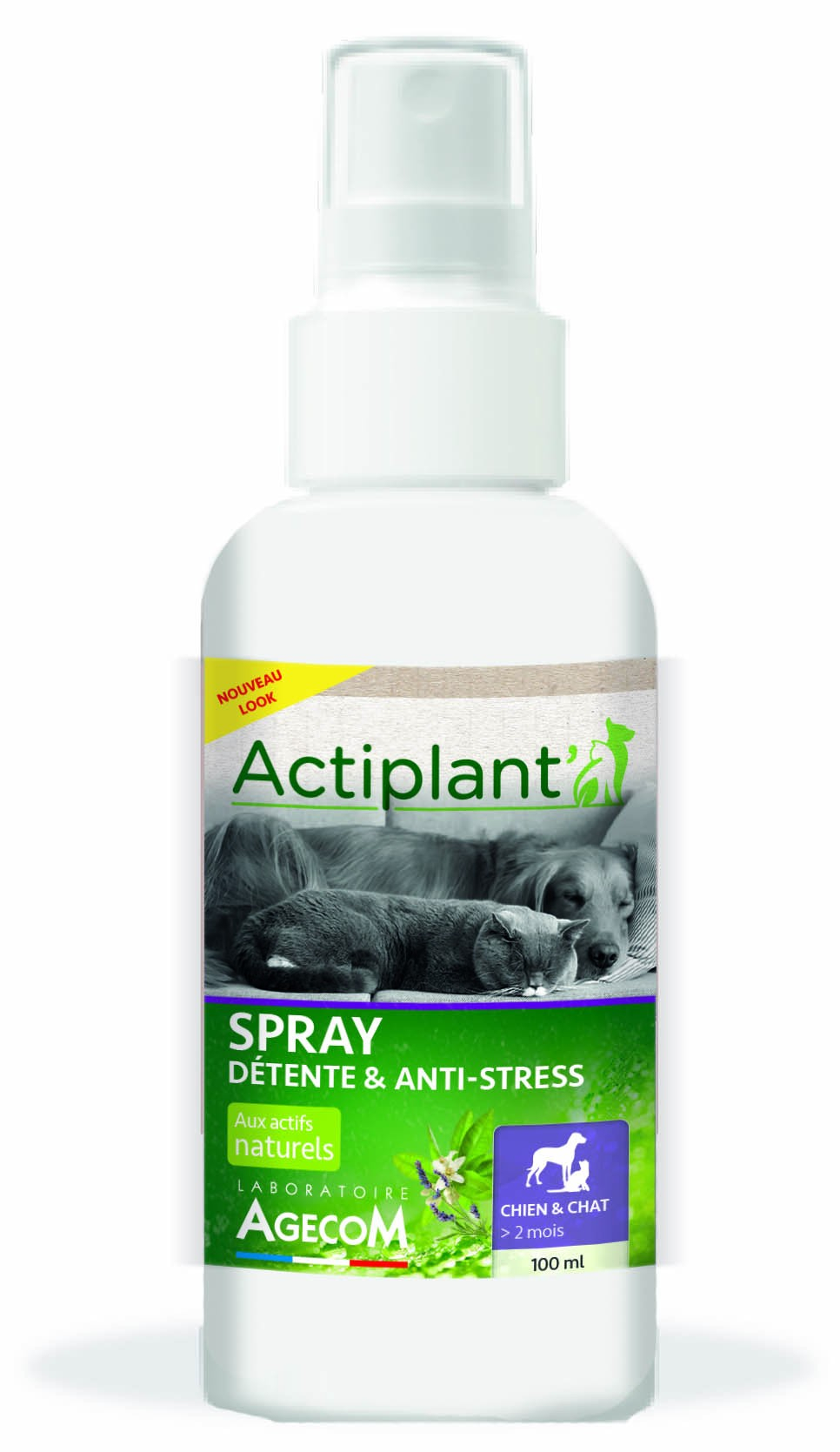 ACTI Spray Détente et Anti-Stress pour chat et chien