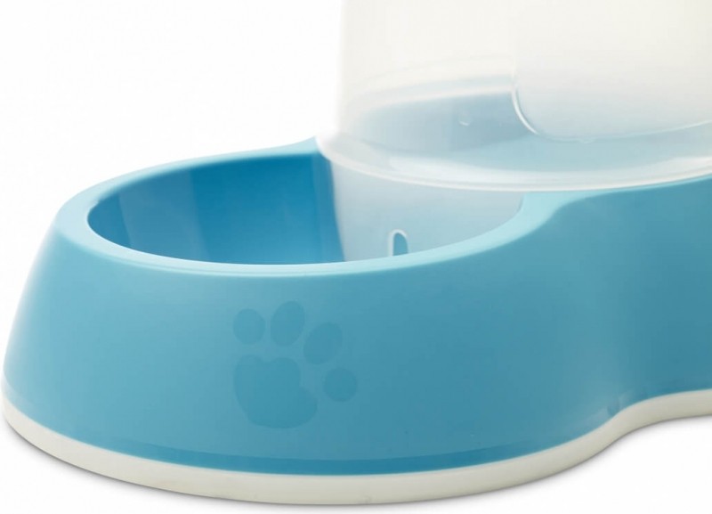 Loop Wasserspender in blau für Hunde und Katzen