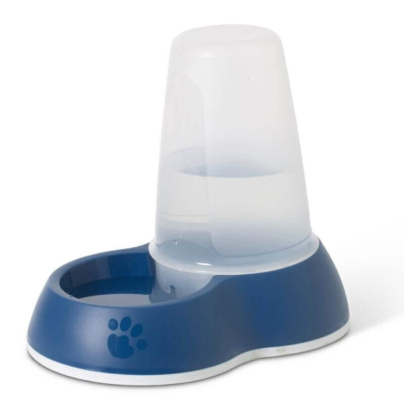 Bleu - Bouteille d'eau pour chien 3 en 1 Bouteille d'eau de marche pour  chien