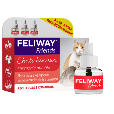 Feliway Friends Packung mit 3 Nachfüllungen