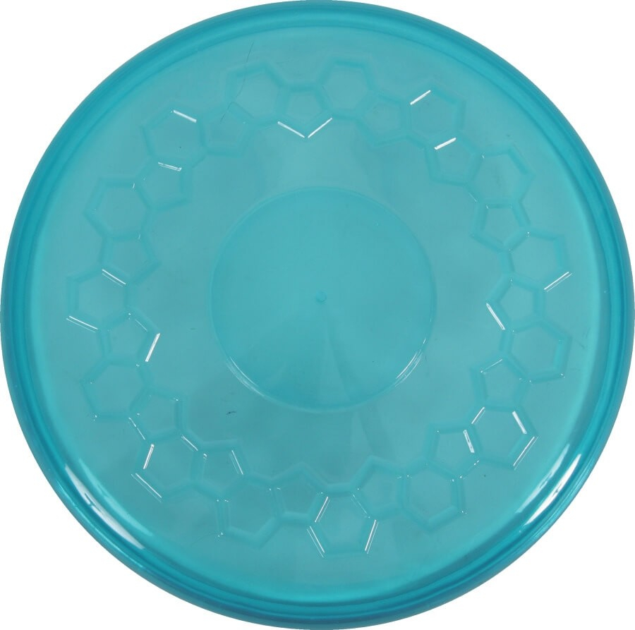 Brinquedo frisbee pop azul para cão