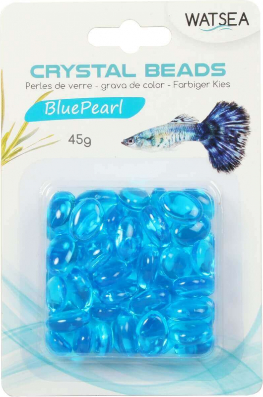 Perles de verre décoratives pour aquarium Crystal Beads Watsea