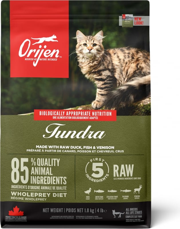ORIJEN Tundra Sans Céréales pour chat et chaton