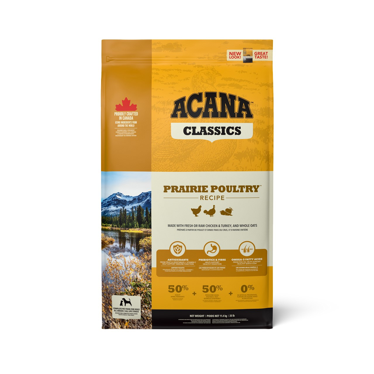 ACANA CLASSICS Prairie Poultry Recipe para perros y cachorros