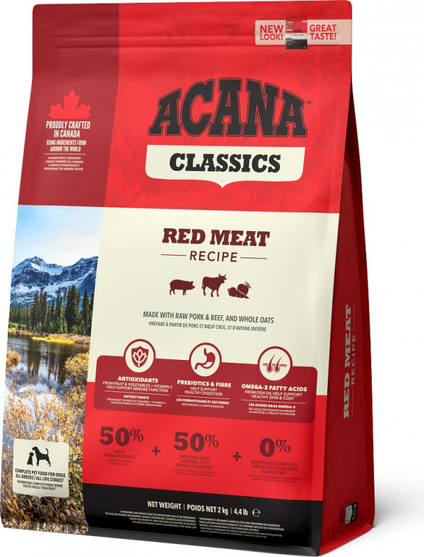 ACANA CLASSICS Red Meat Recipe pour chien et chiot