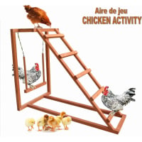 Aire de jeu Chicken Activity pour poules