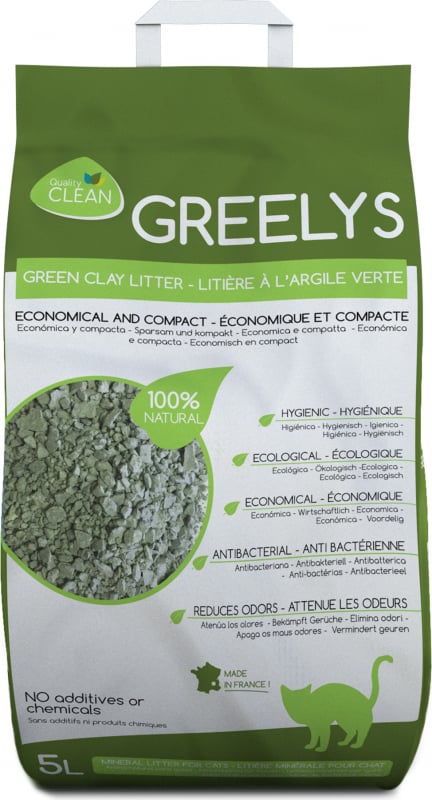 Litière minérale naturelle en argile verte GREELYS