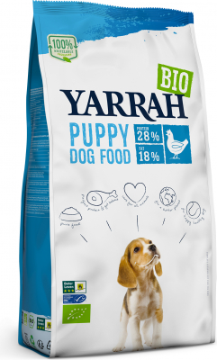 YARRAH Biologisch voer met kip voor puppy's