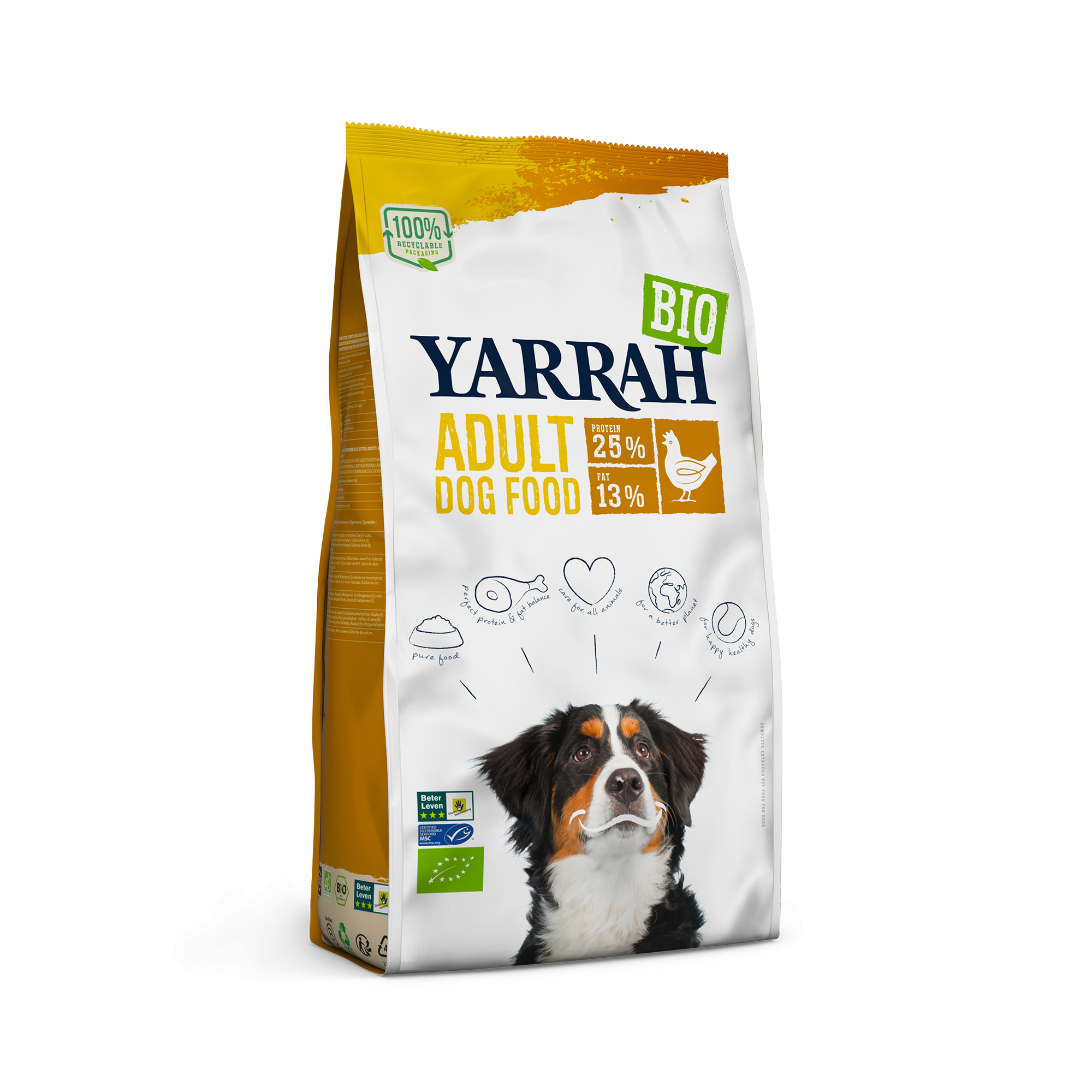 YARRAH Bio Adult mit Hühnchen für Hunde
