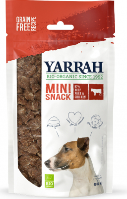 Yarrah biologische mini snacks voor honden