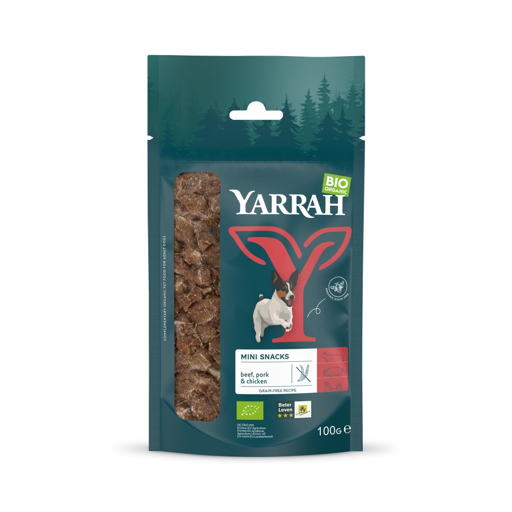 Yarrah Mini Bio-Snacks für Hunde