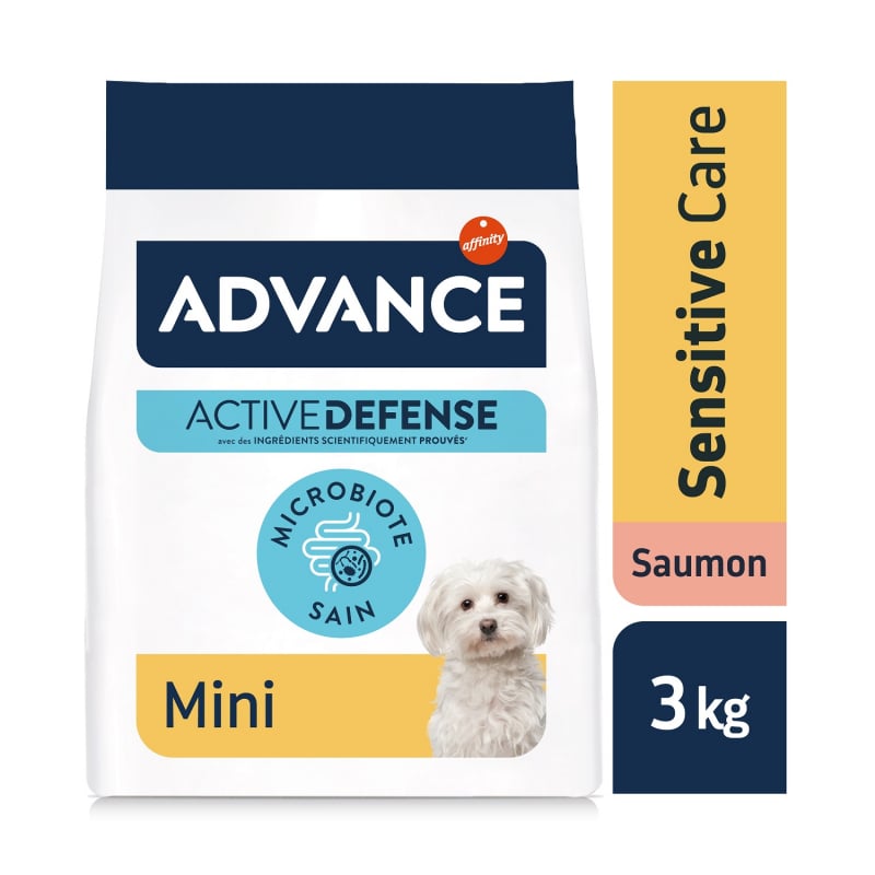 Advance Mini Sensitive au saumon pour chien de petite taille