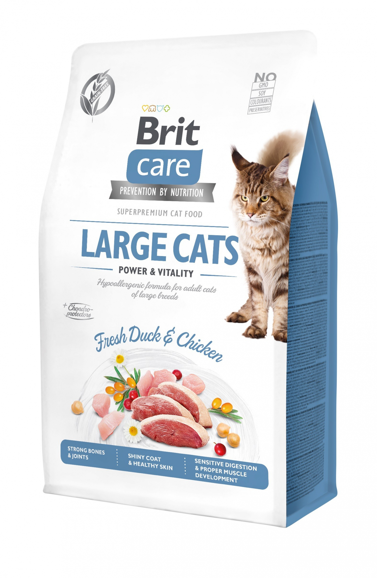 BRIT CARE Large Cats Power Vitality para gatos