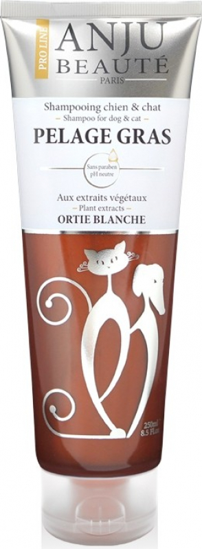 Shampoing anju pelage gras pour chien ou chat 