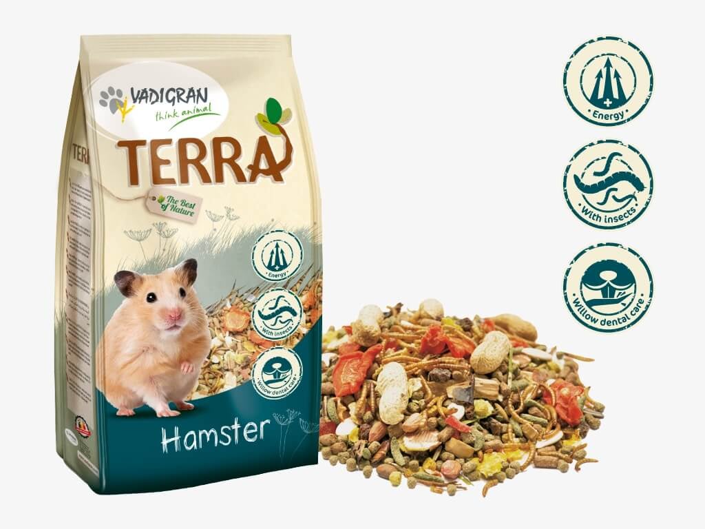 Terra voermix voor hamsters