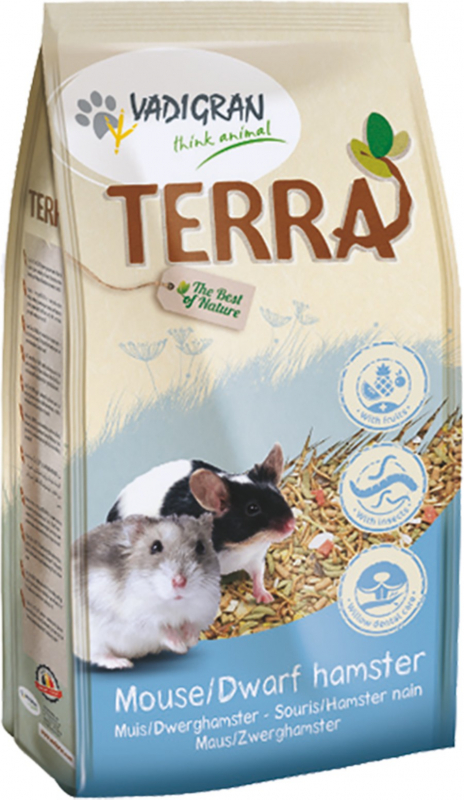 TERRA mix voor dwerghamsters en muizen