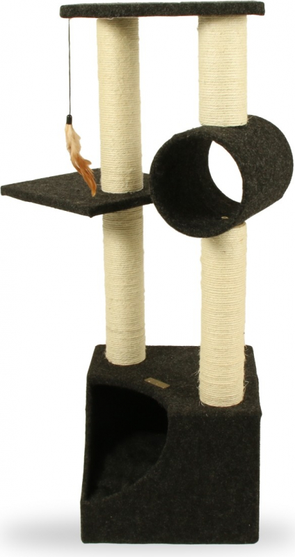 Arbre à chat ZOLIA SALTO - 104 cm - Avec jouet suspendu inclus