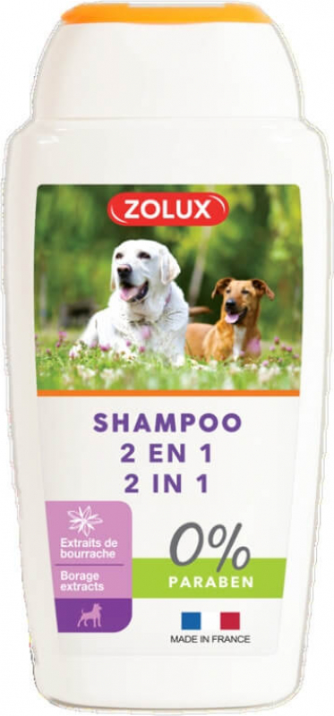 Shampooing 2 en 1 pour chien