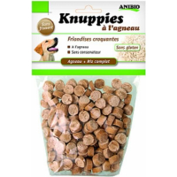 Knuppies - Snacks pour chien à l'agneau BIO