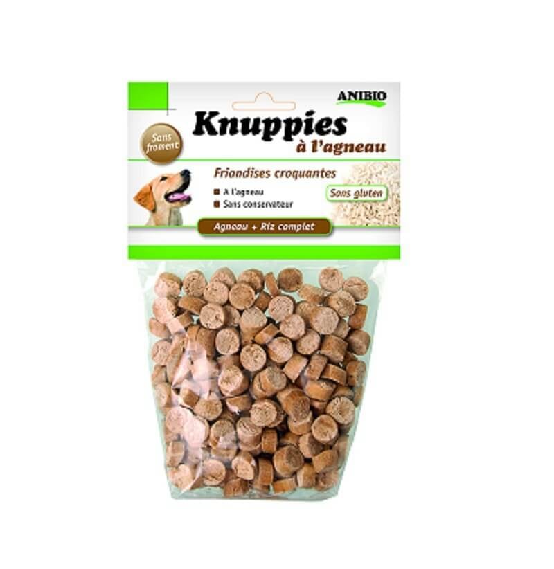 Knuppies - Snacks para perro de cordero BIO