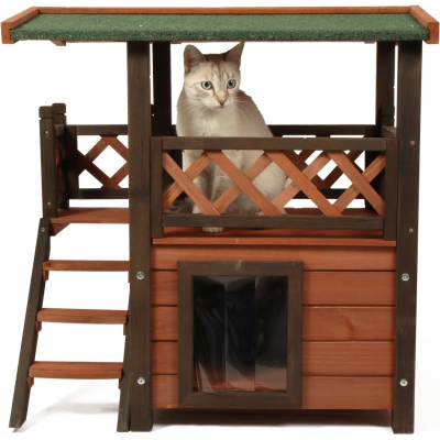 Maisonnette pour chat Zolia Miky Lodge