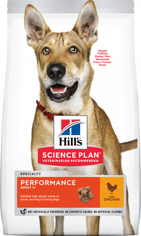 HILL'S Science Plan Adult Performance pour chien adulte très actif