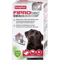 FIPROtec Combo, pipettes anti puces et anti tiques pour chien