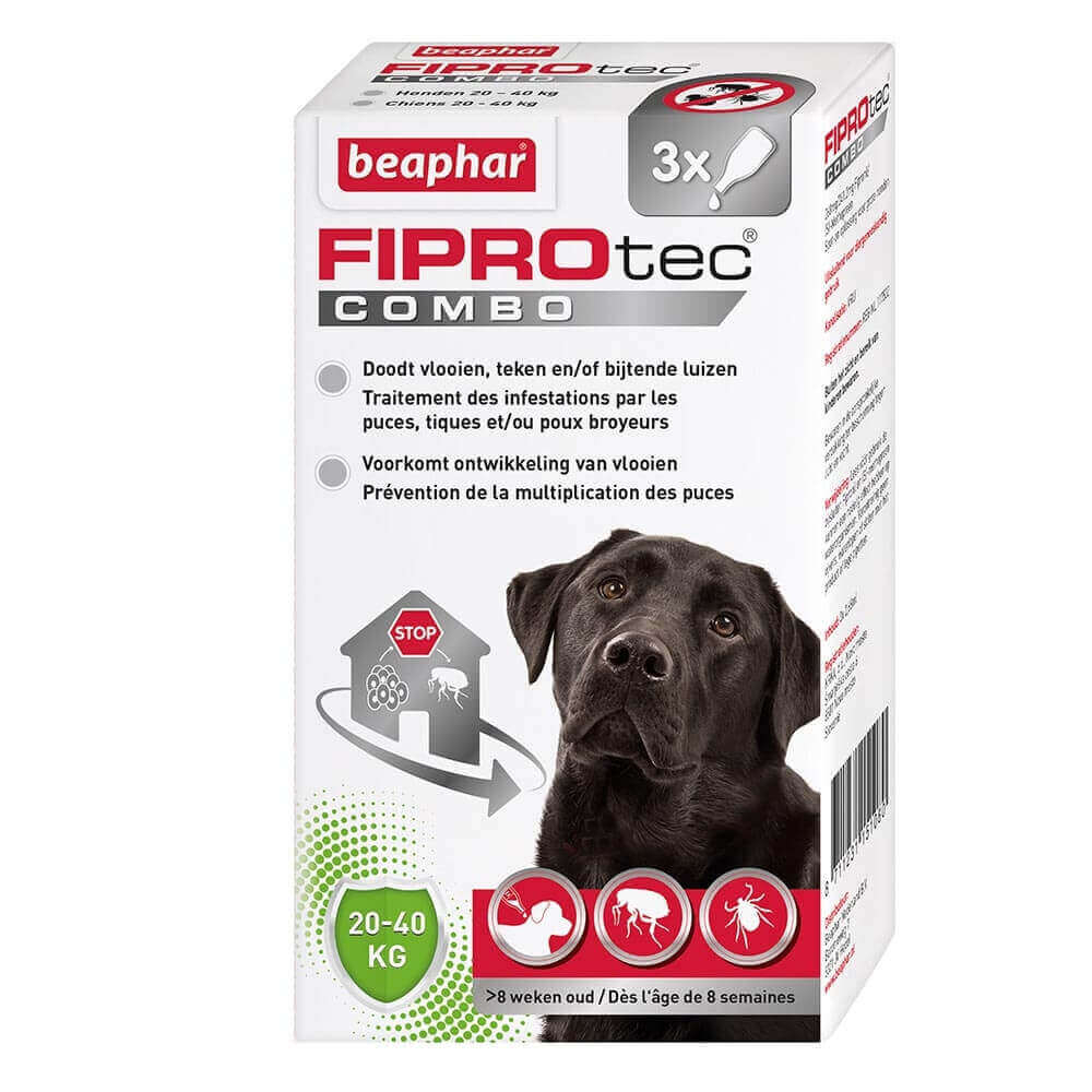 FIPROtec Combo, pipetas antiparasitarias para perros
