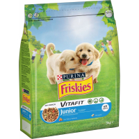 Friskies Vitafit Junior Poulet, légumes et lait