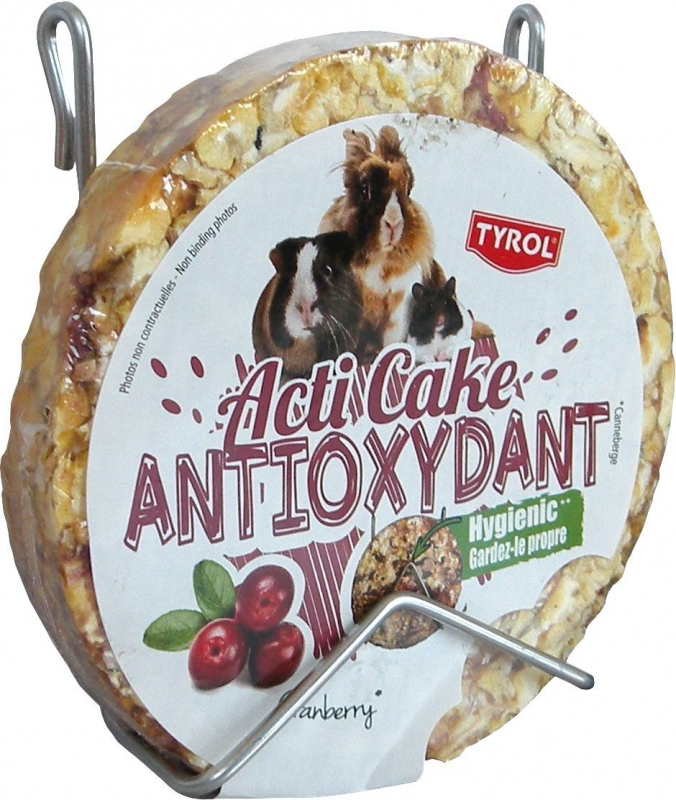 TYROL Acti Cake voor knaagdieren en konijnen, 100g