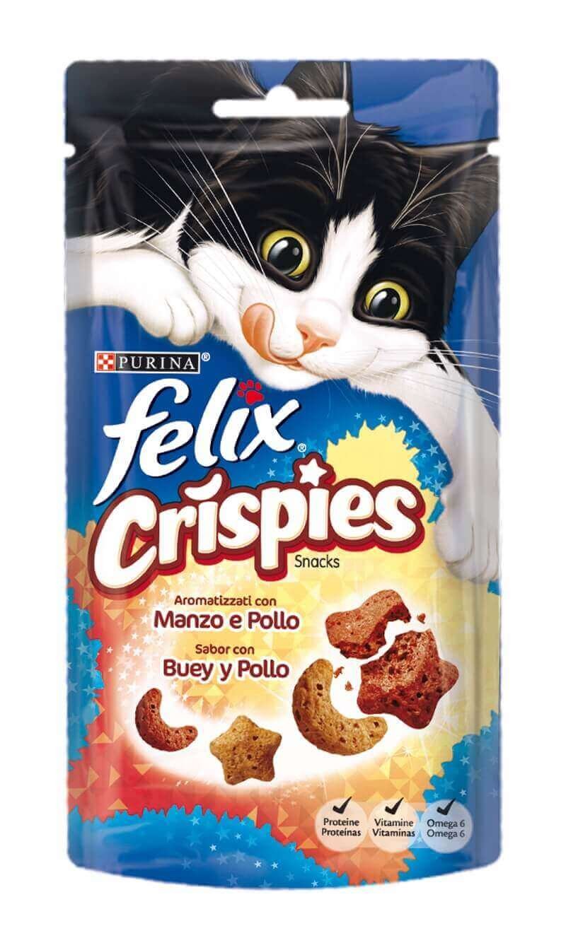 FELIX Crispies Snacks -2 Geschmacksrichtungen